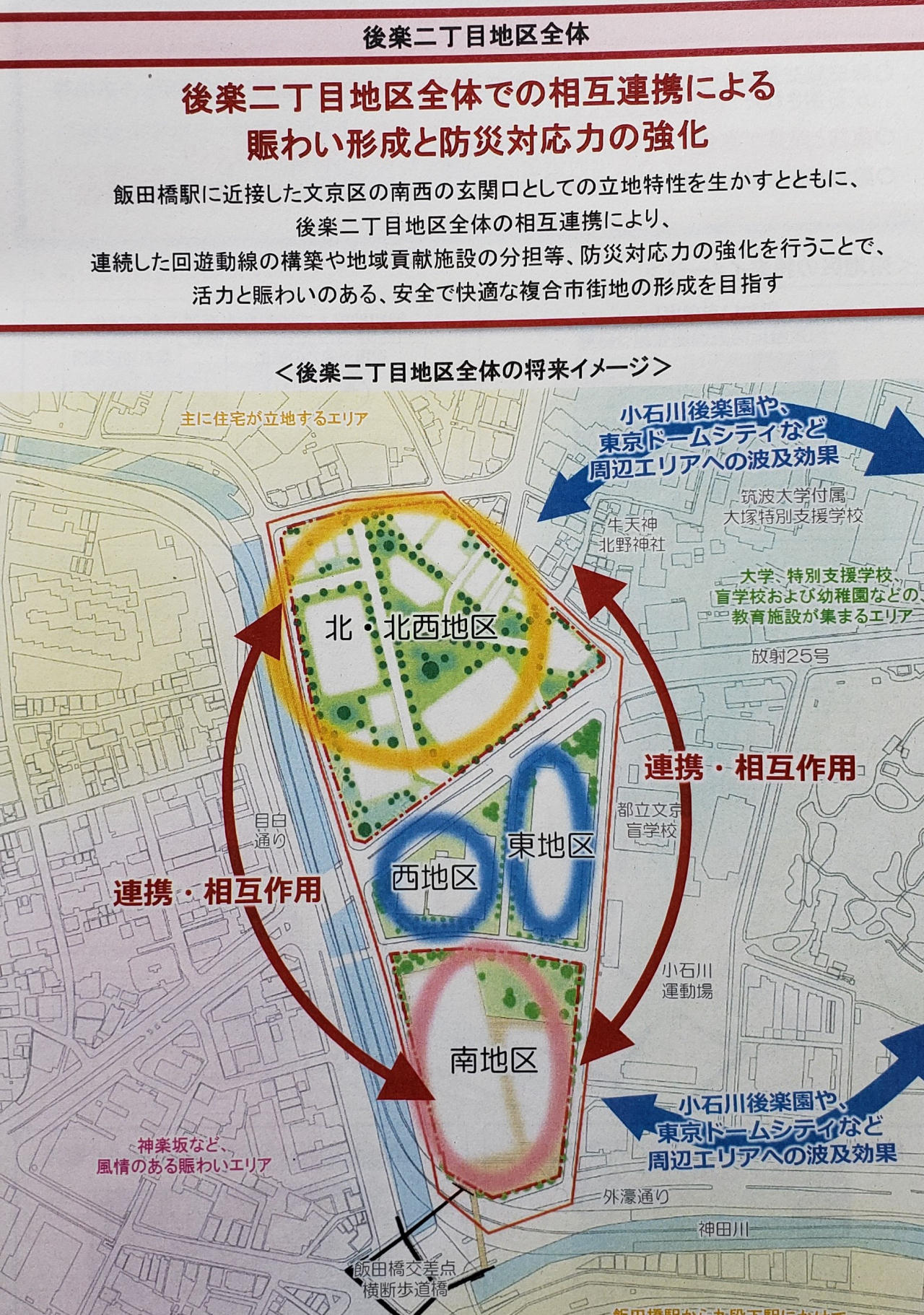 後楽2再開発イメージ図