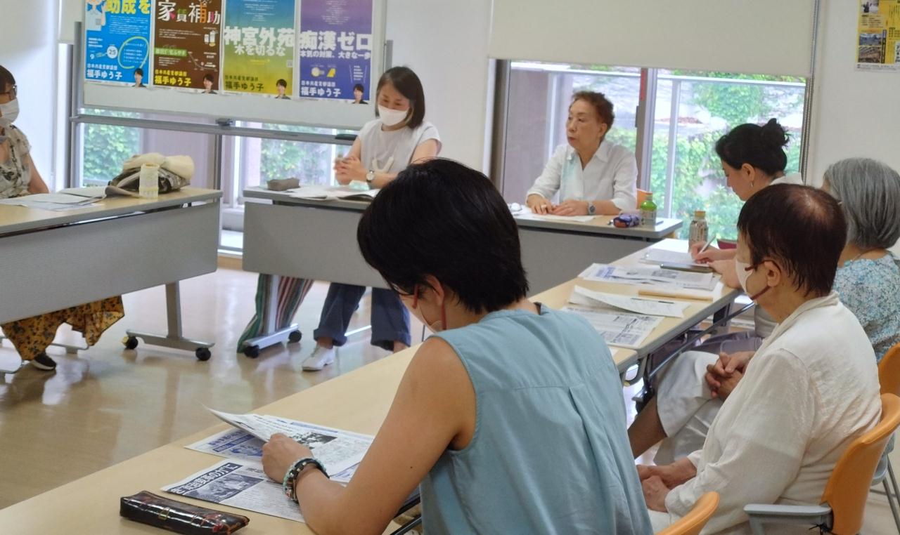 区政報告会の様子