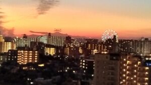 なぎさ団地からの夜景