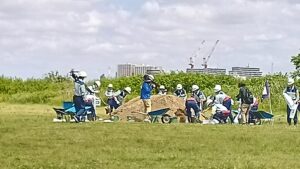 合同水防訓練実施