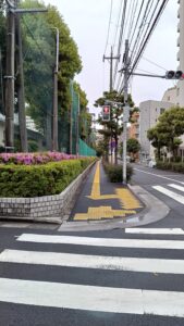 点字ブロックの改修できました