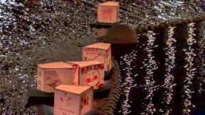 旧中川灯籠流し